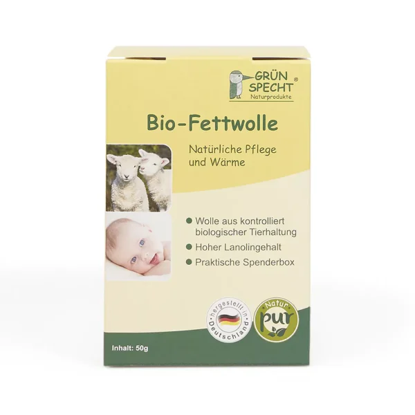 Bio-Fettwolle / Heilwolle